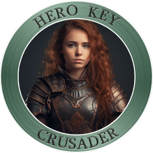 1 lvl Crusader Female character #268